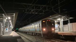 中央本線211系3両編成 韮崎行き区間列車 塩崎駅発車