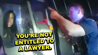 Screaming Telsa Driver Calls Lawyer During a DUI Arrest