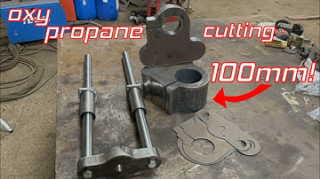 Making a portable line boring machine! Shop made. Part 2. Profile cutting clamps.
