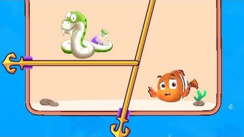 Fish 🐟 Pin Save The Fish Pull The Pin All Levels Gameplay