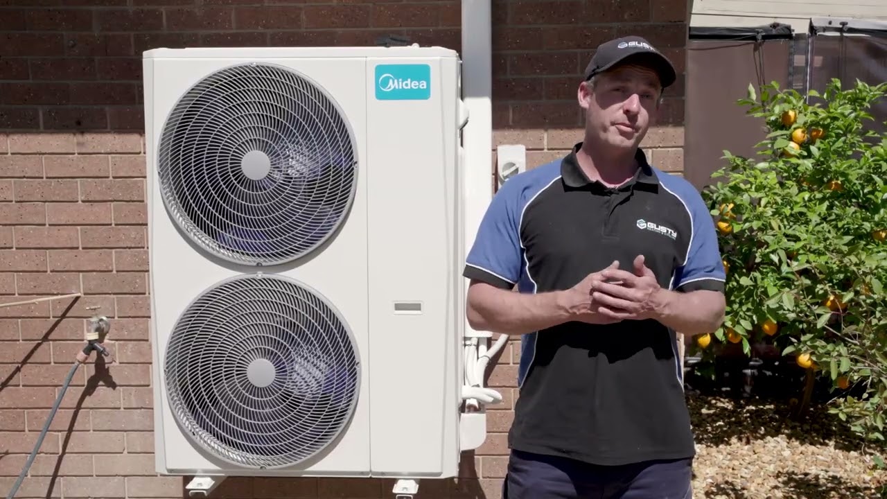 Installation of Midea Vesta Ducted Air Conditioning System - Full Process
