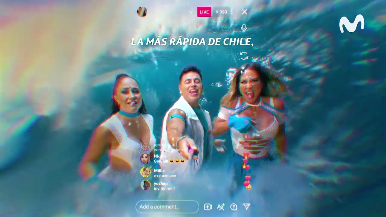 Este verano muévete al ritmo de la red 5G más rápida de chile y de Movistar Internet