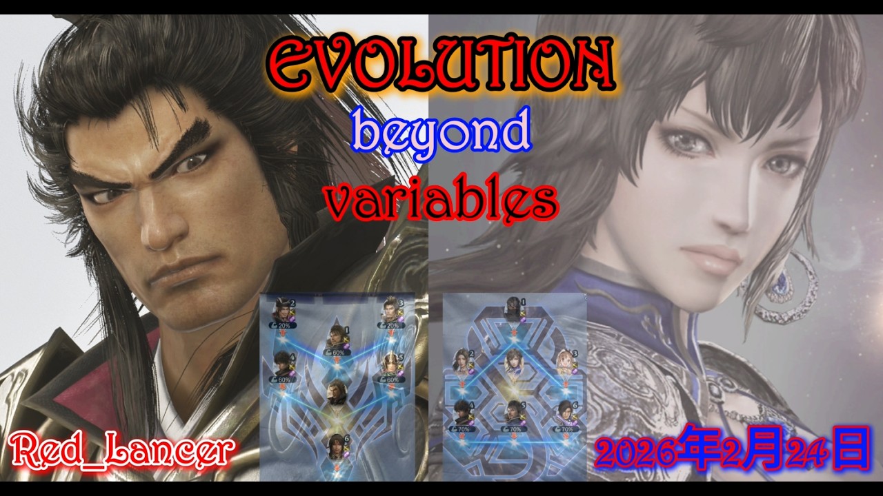 Warriors Abyss - 王異 & 呂布 ORIGINS Team Setup, Red_Lancer (2026/2/24)