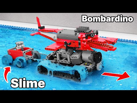 LEGO Italian Brainrot Challenge: Pull Heavy Weights Through