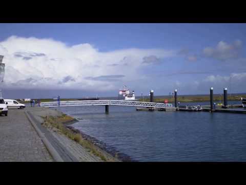 Vertrek veerboot vanaf Lauwersoog naar Schiermonnikoog