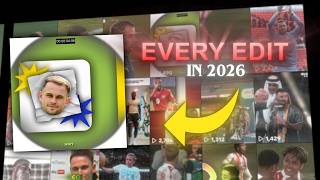 Every Edit I Have Made This Year After Effects Edits