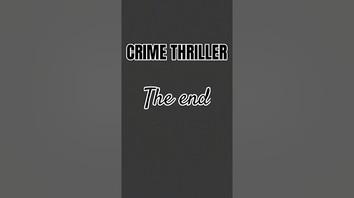 Crime Thriller - Ep: 6 (FINALE) | A Short Series| RUI2.0 #shorts #series #finale #parts