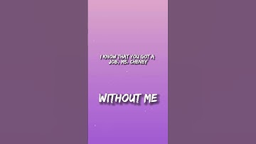 Thumbnail of Eminem - Without Me (Lyrics) #eminem #withoutme |The Music Box|