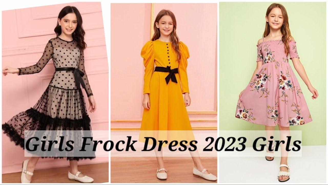 6 To 12 Years Girls Dresses Designs Ideas 2020 - YouTube