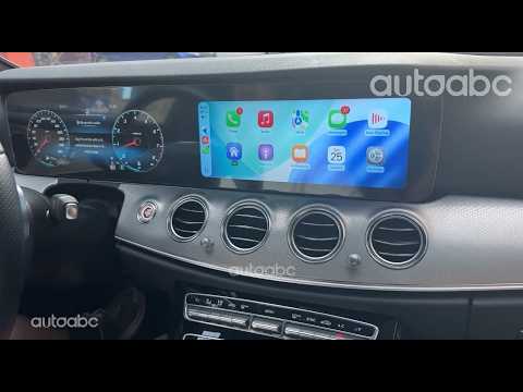How Install the 24.6" Linux Digital Instrument Cluster Display Screen for the Mercedes Benz E W213