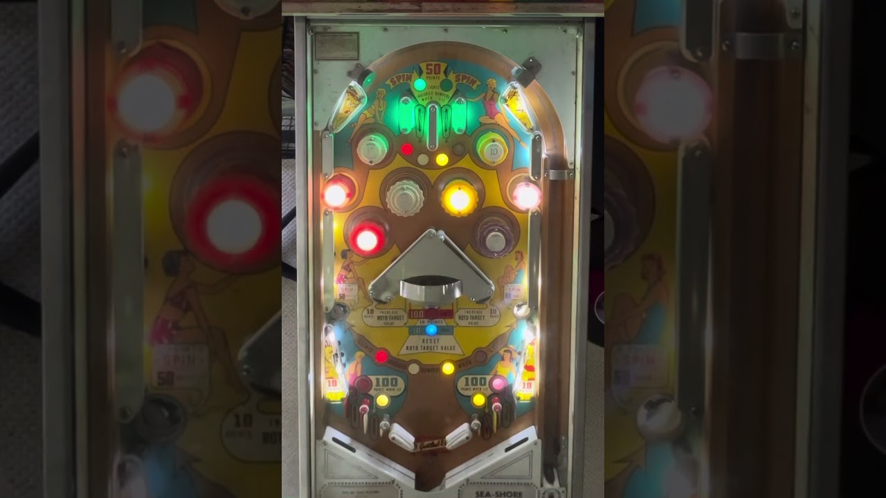 Sea Shore Pinball Gameplay