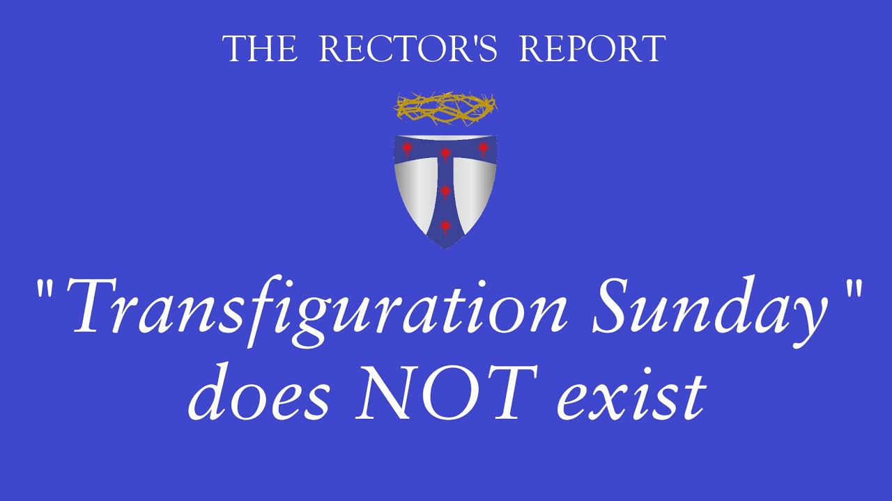 Отчет ректора: «Преображения Господня» НЕ СУЩЕСТВУЕТ!