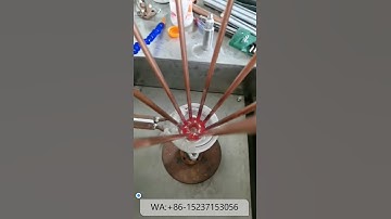How to Induction Brazing  AC Distributors Copper Tubes to a Brass Base With Induction Process?