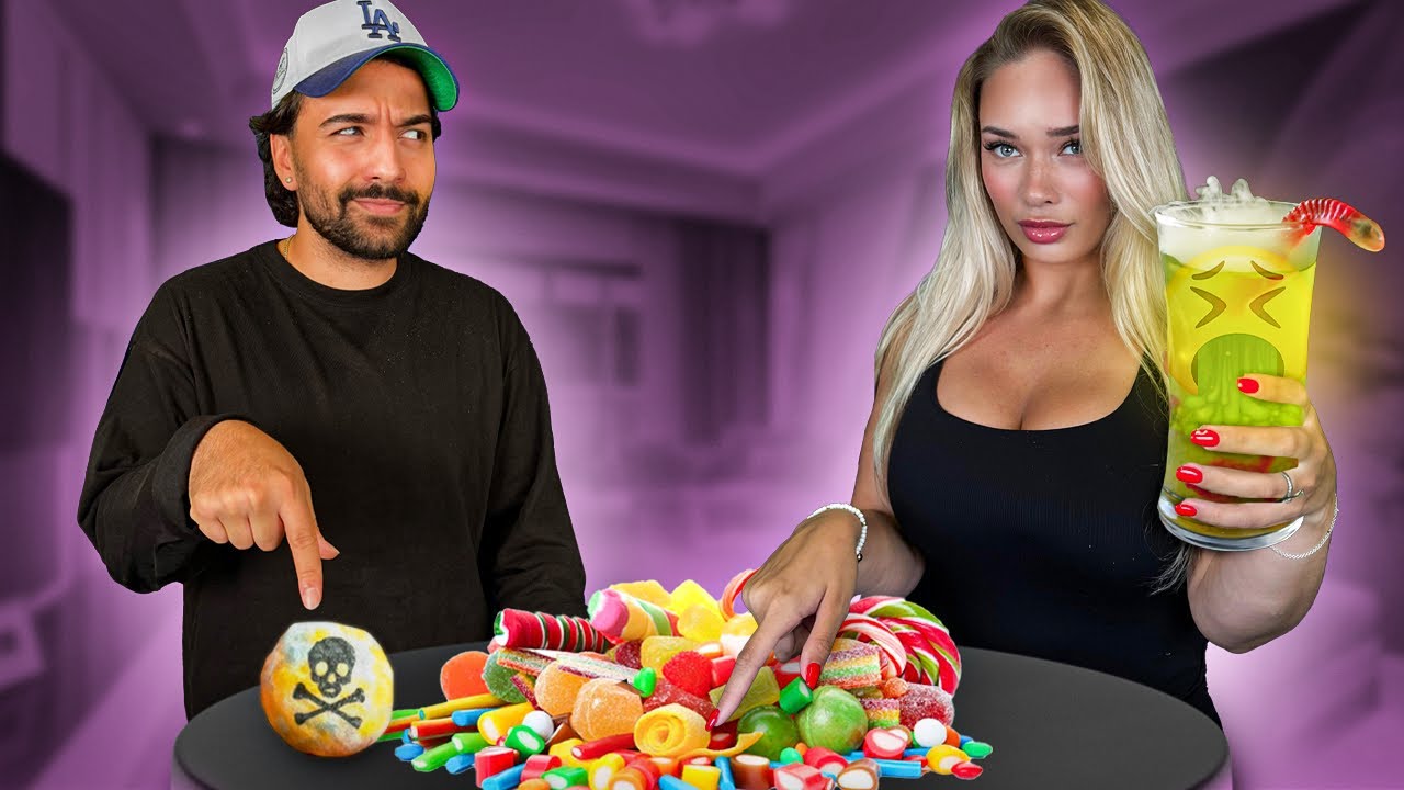 Älä syö MYRKYTETTYÄ karkkia! Rangaistus häviäjälle🥵