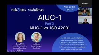 AIUC-1 Webinar Series - Part 3 -  AIUC-1 vs. ISO 42001