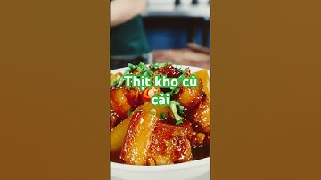 Học nấu ăn || Thịt kho củ cải tốn cơm vietnamfood #cooking #food #monngon #amthuctaybac #nauan