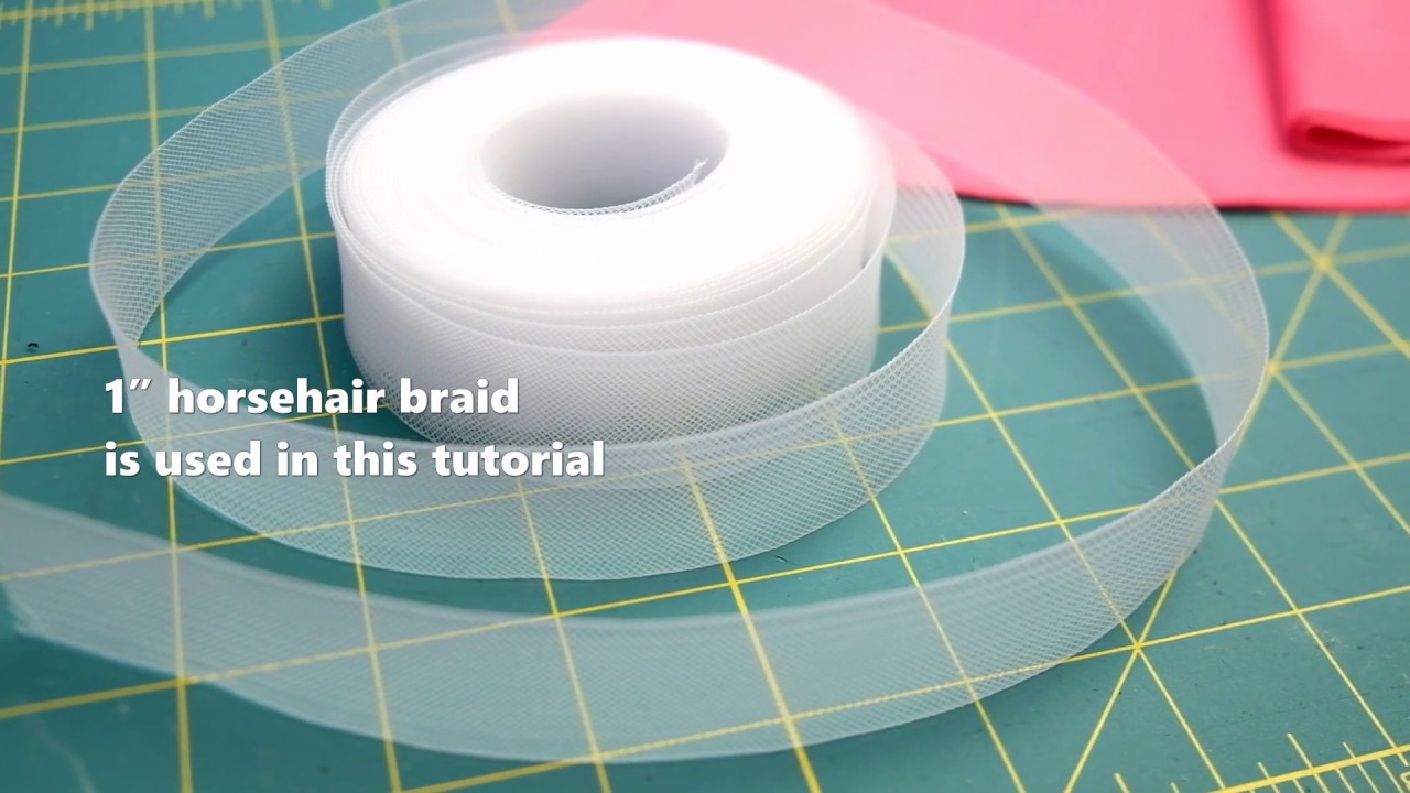 Hemming with Horsehair Braid- 12 Days of Tips 