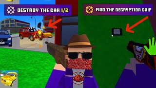 Find The decryption Chip 🩼 & Destroy The Enemies Cars 🚗🔥 ! Gang Wars Pixel Shooter RP ! #viralvideo  screenshot 4