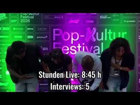 Unser Pop-Kultur Wochenende in Zahlen...