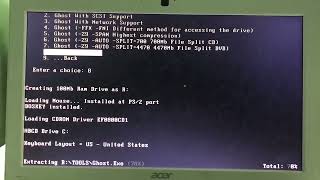 Setup Hiren 11.0 boot Norton Ghost