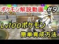 【ポケモン】ポケモンを簡単にLv100にする方法！初心者のためのポケモン解説 #9【サン・ムーン】【Pokemon sun and moon】