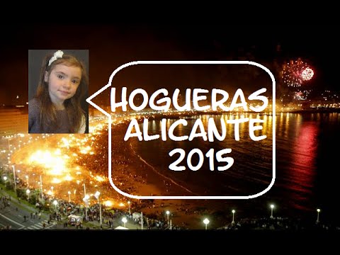 Hogueras 2015 en Alicante, España - Fires of Alicante 2015, Spain - Fiestas en Alicante kids anka