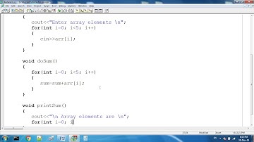 Array With Class In C++