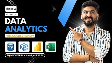 PW Skills Data Analytics Course Review | Data Analytics Course Institute #dataanalyticscourses