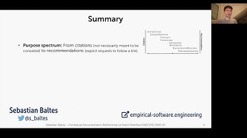 Contextual Documentation Referencing on Stack Overflow (Teaser, ESEC/FSE 2020)