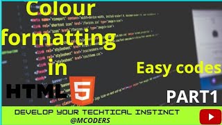 Colour formatting in website HTML TUTORIAL PART 6 || Hindi ||#trending #webdeveloper #html