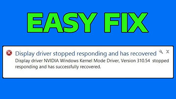 How To Fix Display Driver Stopped Responding and Has Recovered Error in Windows