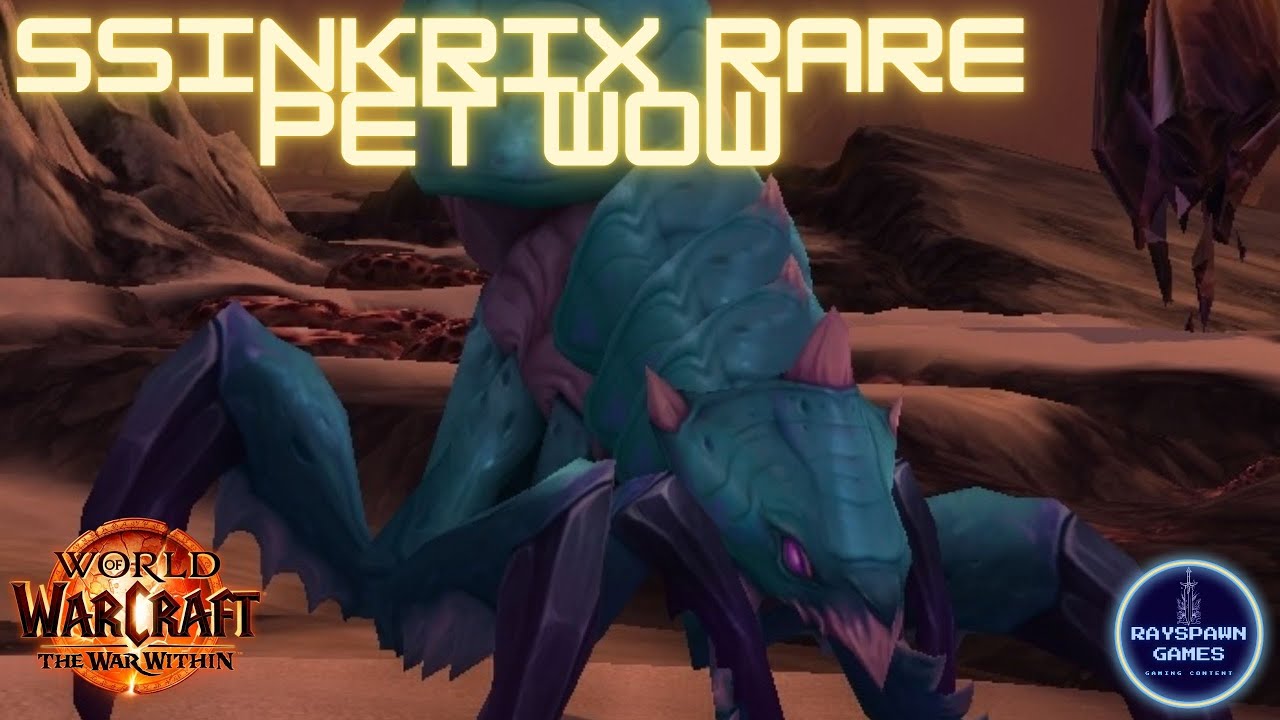 Ssinkrix Rare Pet WoW