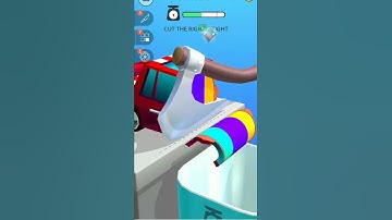 🙂😍😇😱☺️Oddly Satisfying and Relaxing ASMR Slicing Game | Sleep Game #shorts #asmr #satisfying