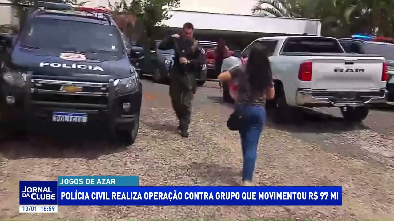 Polícia realiza operação contra grupo que movimentou 97 milhões - Jornal da Clube 2º Ed (13/01/2026)