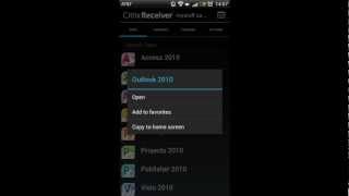 How to download the Citrix Receiver Application on an Android phone or tablet
