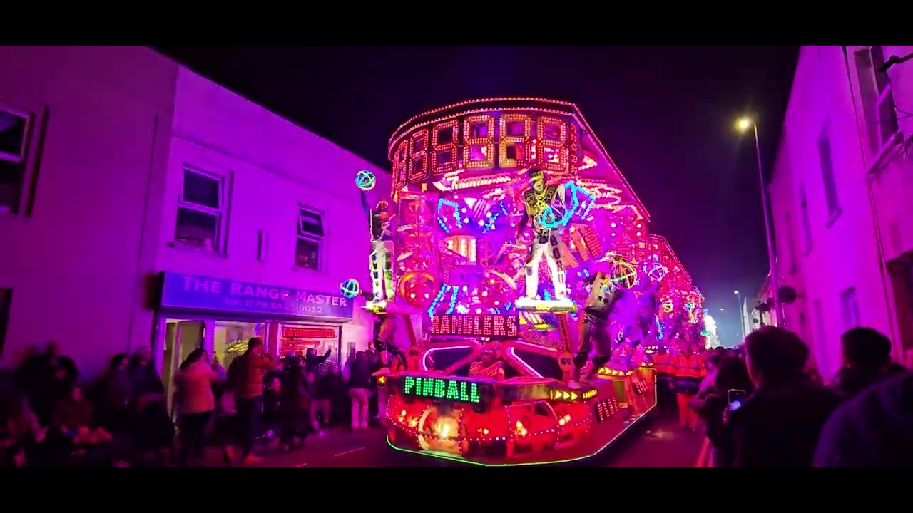 Ramblers Carnival Club - Pinball - Weston-Super-Mare Carnival. 8th November 2024