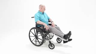 Elevating Wheelchair Leg Rest