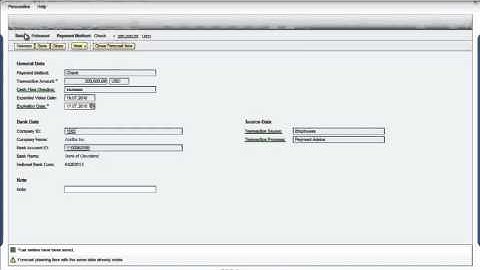 Managing Cash and Liquidity with SAP Business ByDesign: Solution Demo