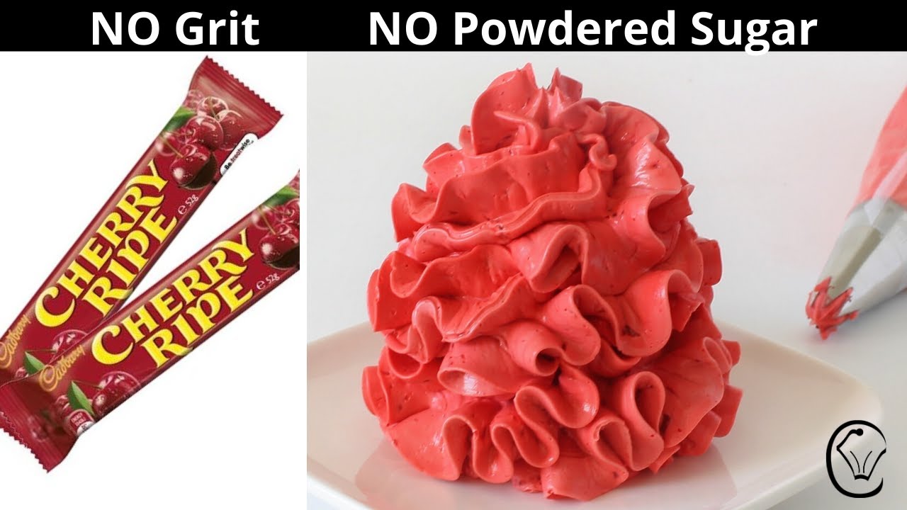Cherry Ripe Condensed Milk Buttercream Frosting Silky Smooth NO Grit NO ...