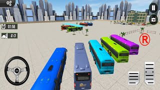 Modern Bus Parking Simulator| Simulador De Estacionamiento De Autobuses Moderno- Android GamePlay. screenshot 2