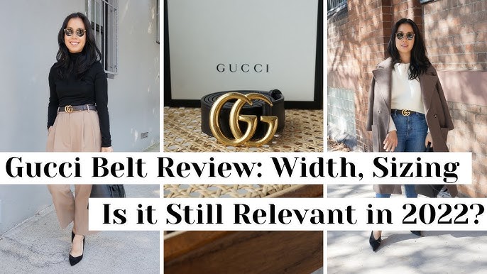 5 Fun Ways to Style a Skinny Gucci Marmont Belt With a Video