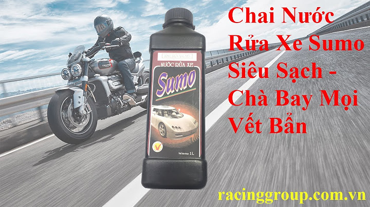 Nước rửa xe ô tô sumo