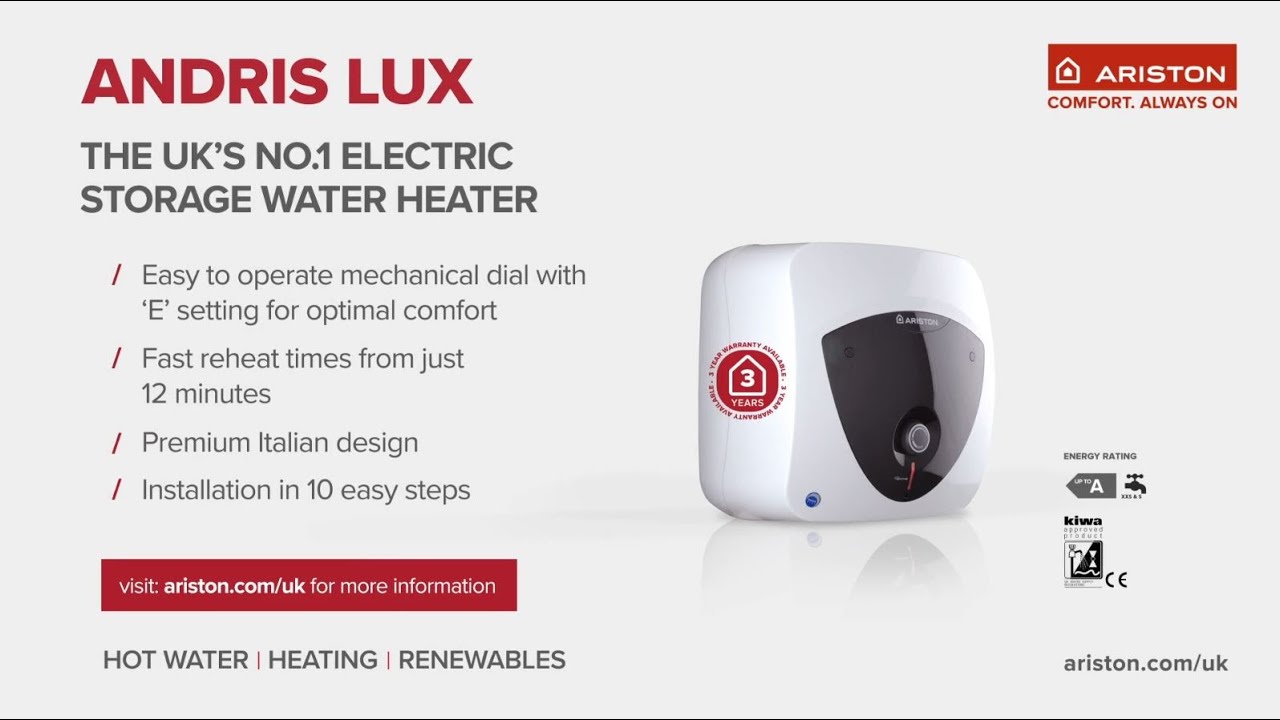 Andris Lux - Product Overview - Ariston UK - YouTube