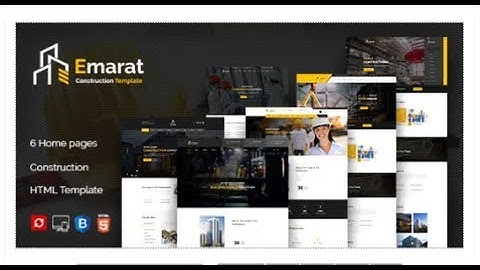 Emarat - Construction and Architecture HTML Template | Themeforest Templates
