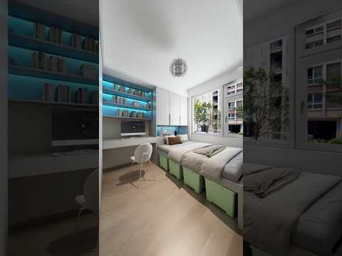 Small bedroom made