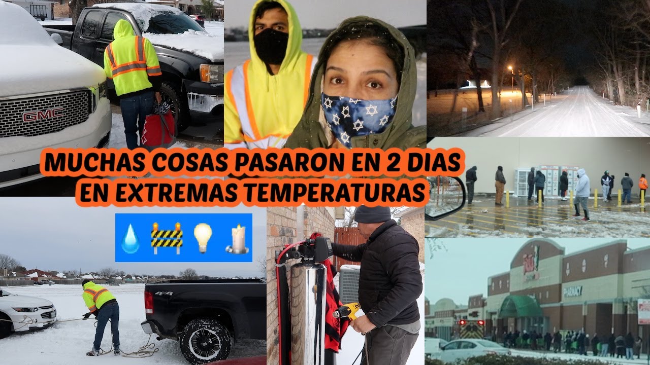 TUVIMOS QUE SALIR DE NUESTRA CASA!!! 🥶 PASAMOS LA NOCHE MÁS FRIA SIN LUZ 😰