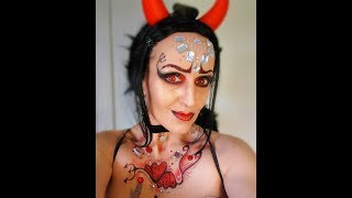 She-Devil Nr.23 of 31 looks for Halloween 2017 Make-Up Tutorial
