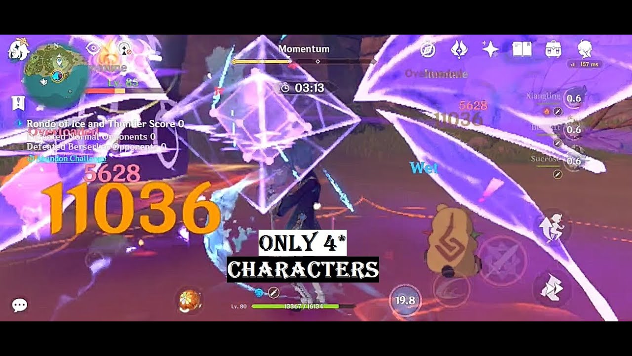 NeverEnding Battle Day 1 2205 Score Only With 4* Characters, F2P on Phone Gameplay YouTube