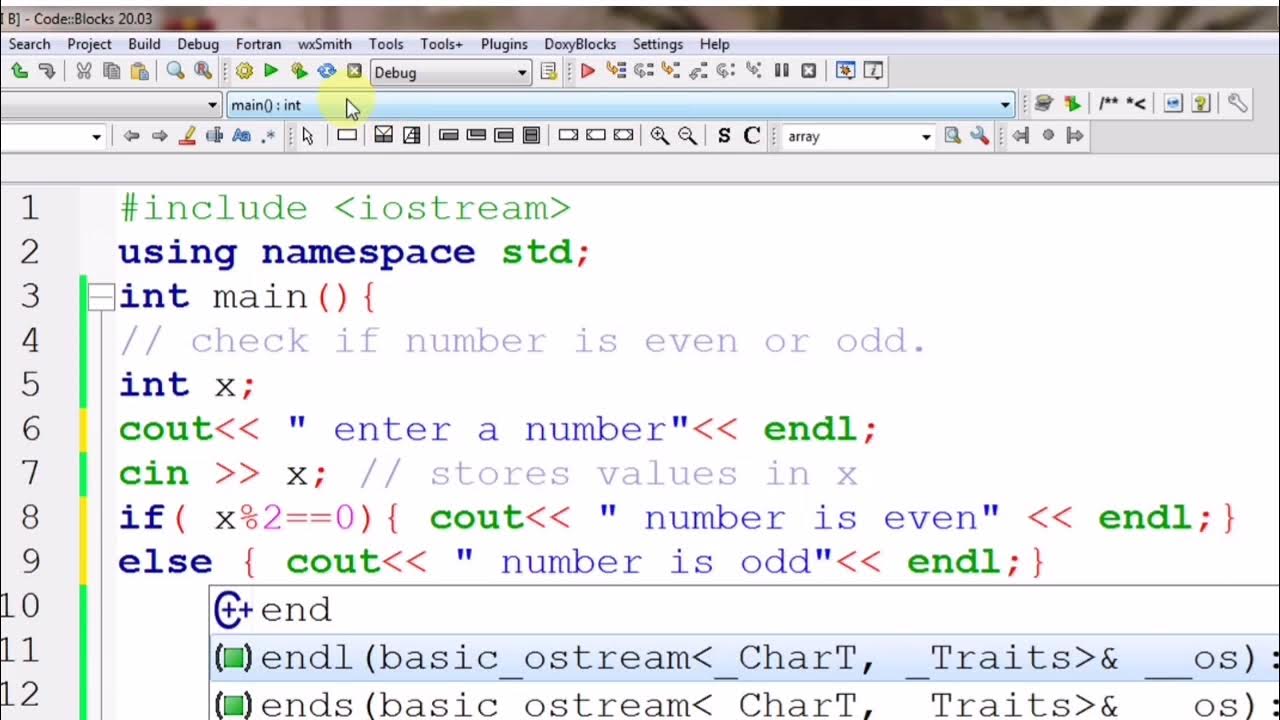 C++ programming | while loop with if and else | check if number is even ...
