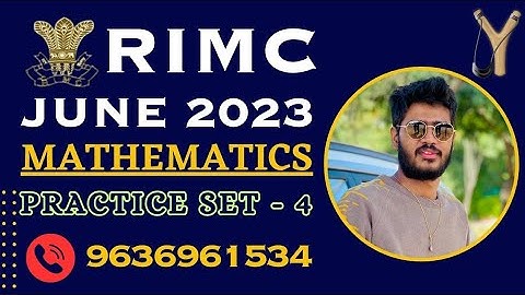 RIMC June 2023 Mathematics Model Paper Solution